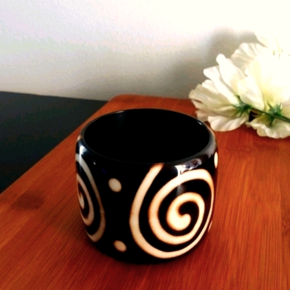 1PC Beautiful African Batik Bangle Bracelet - Picture 7 of 9